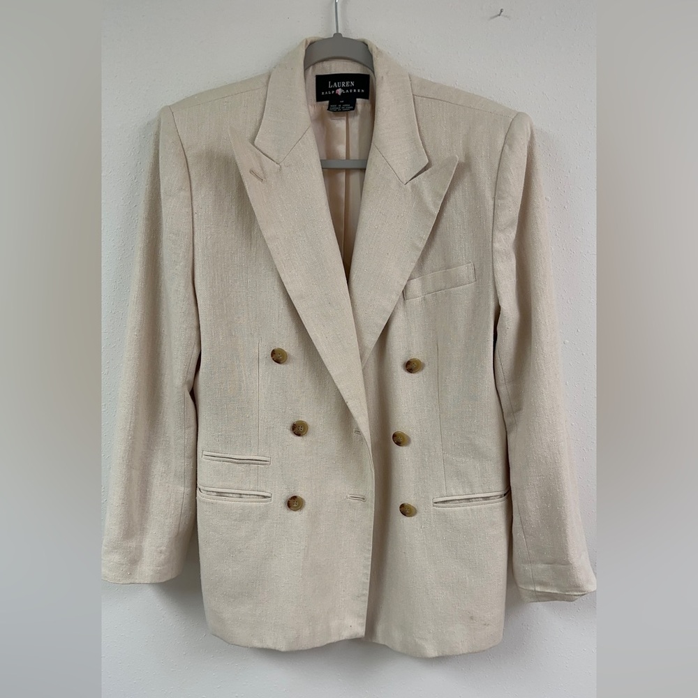 Vintage Ralph Lauren Silk Blazer